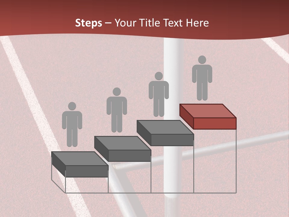 Athletics - Hurdle Close Up PowerPoint Template