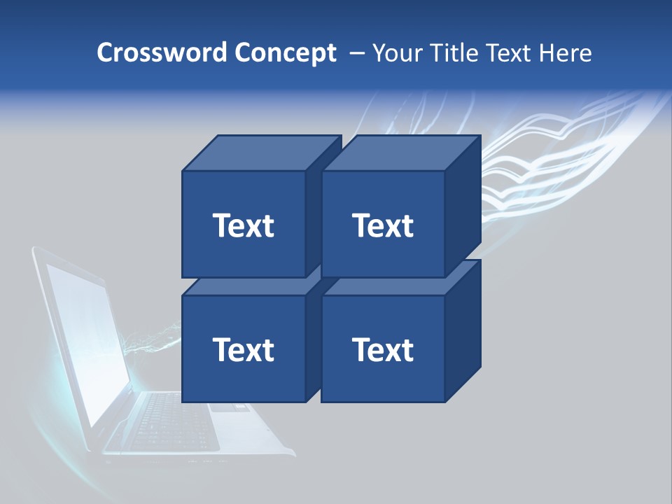 Laptop PowerPoint Template