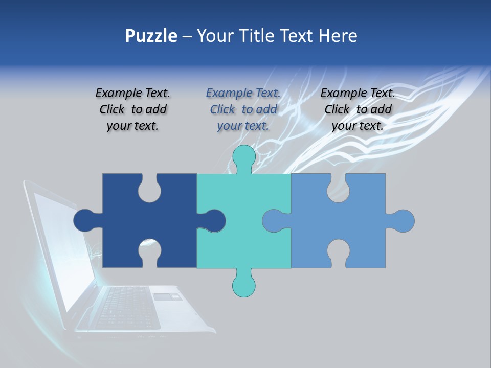 Laptop PowerPoint Template