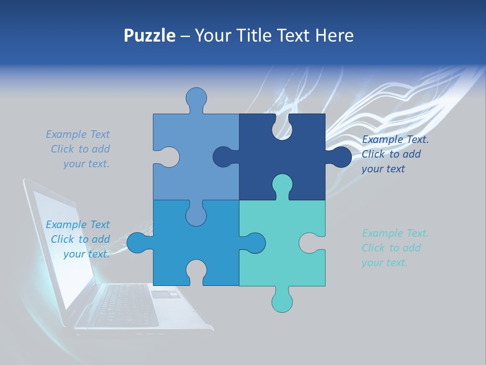 Laptop PowerPoint Template
