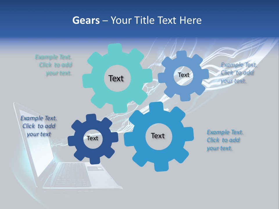 Laptop PowerPoint Template