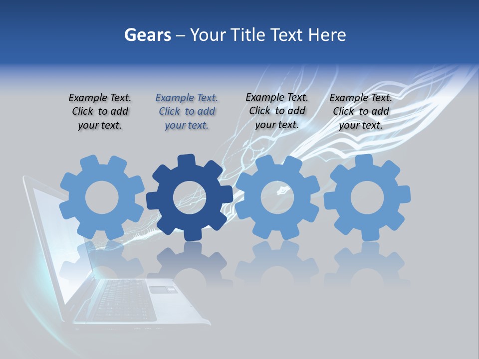 Laptop PowerPoint Template