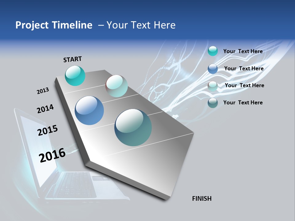 Laptop PowerPoint Template