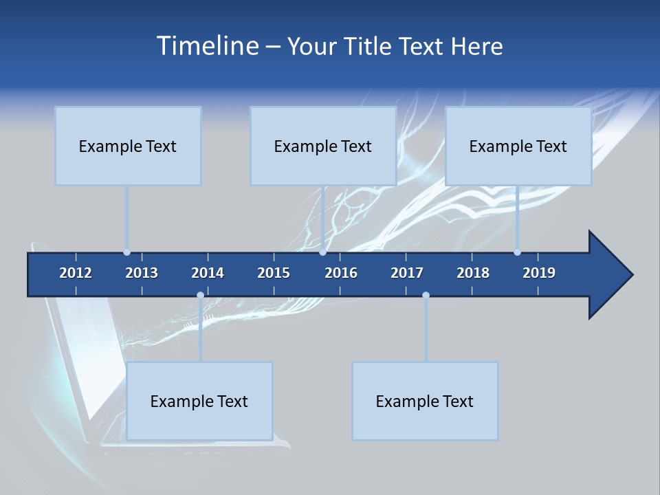 Laptop PowerPoint Template