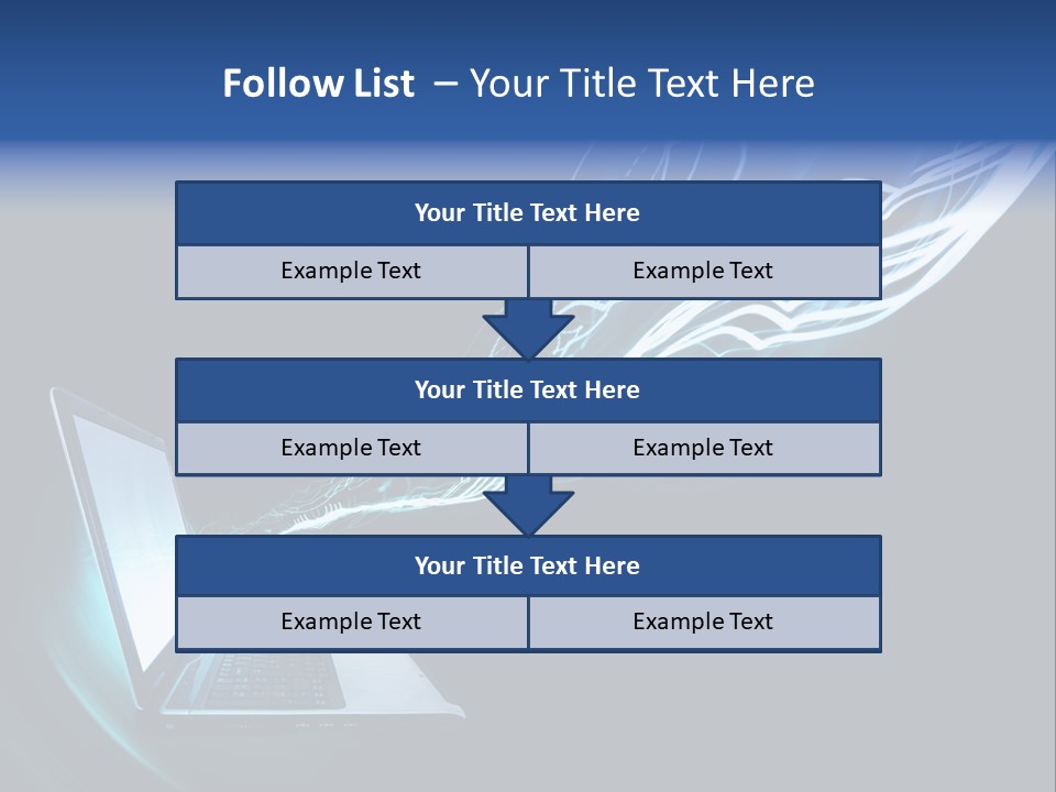 Laptop PowerPoint Template