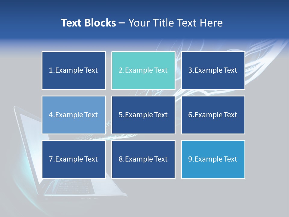 Laptop PowerPoint Template