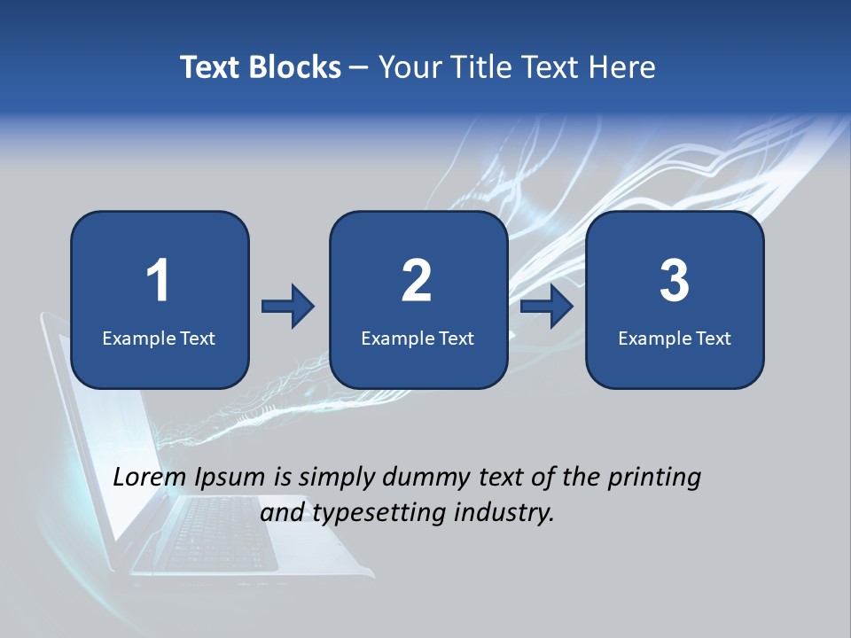 Laptop PowerPoint Template