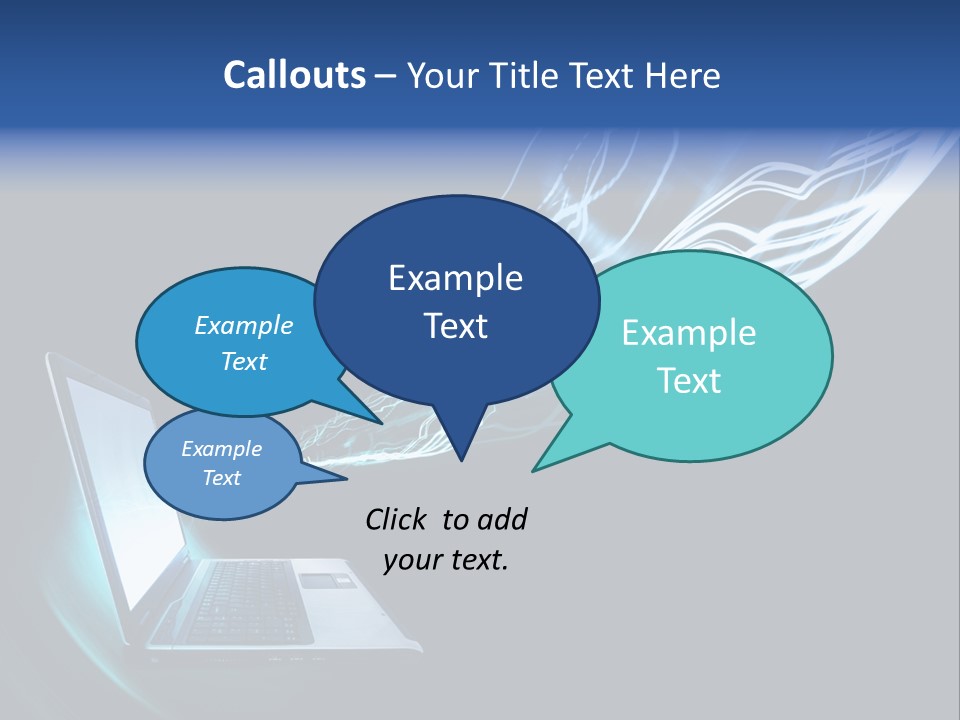 Laptop PowerPoint Template