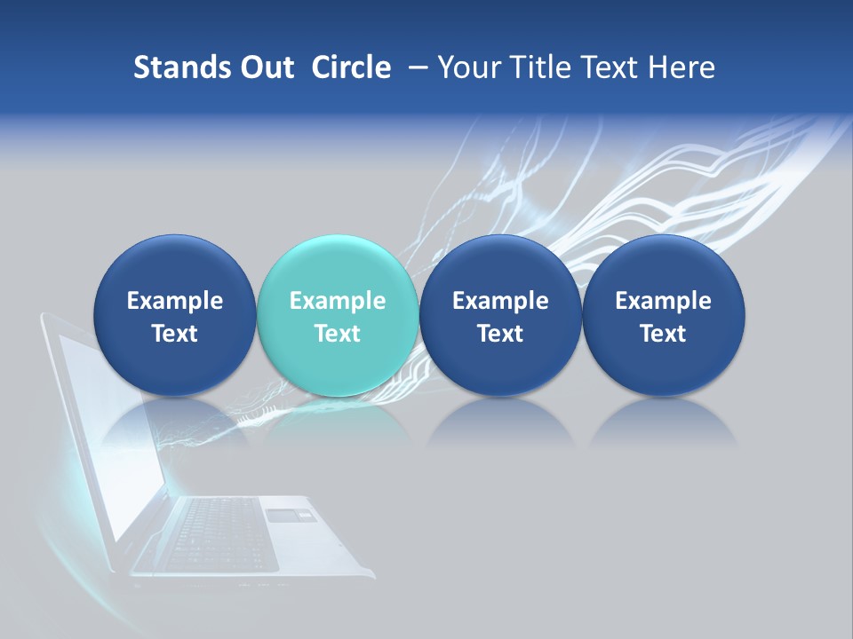 Laptop PowerPoint Template