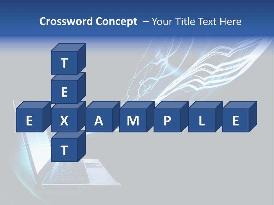 Laptop PowerPoint Template