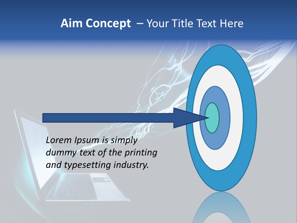 Laptop PowerPoint Template