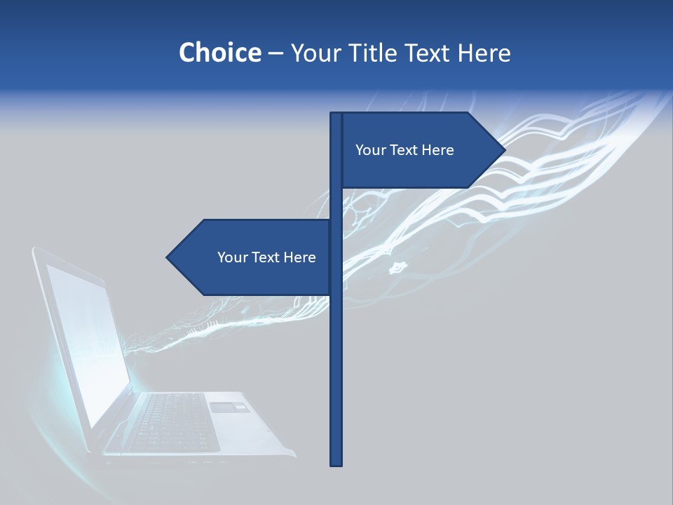 Laptop PowerPoint Template