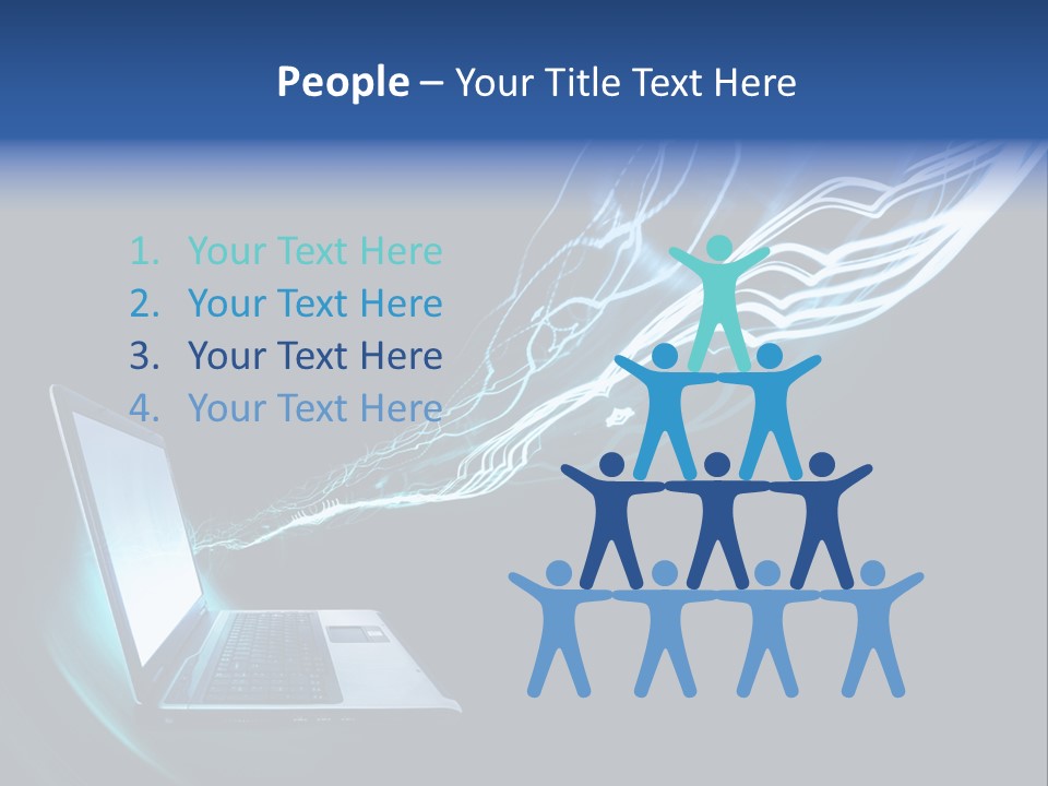 Laptop PowerPoint Template