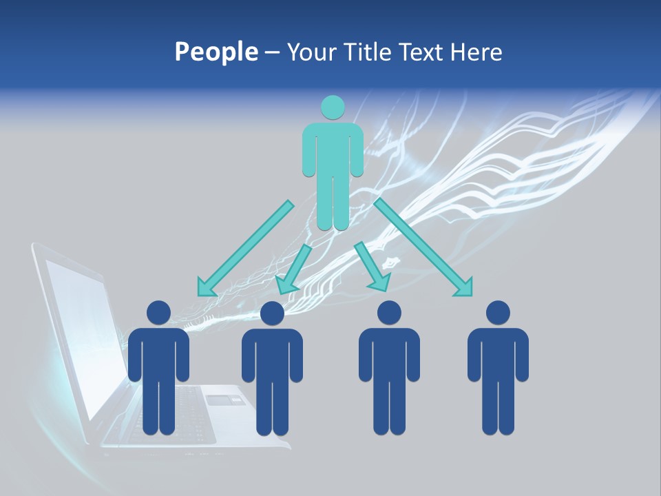 Laptop PowerPoint Template