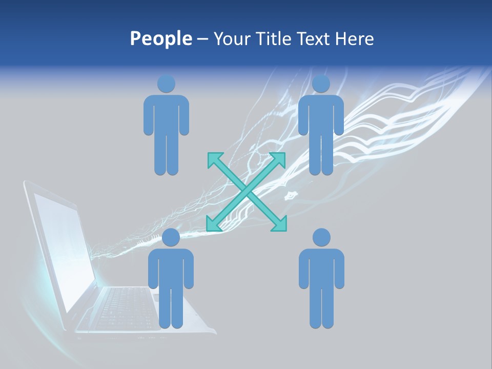 Laptop PowerPoint Template