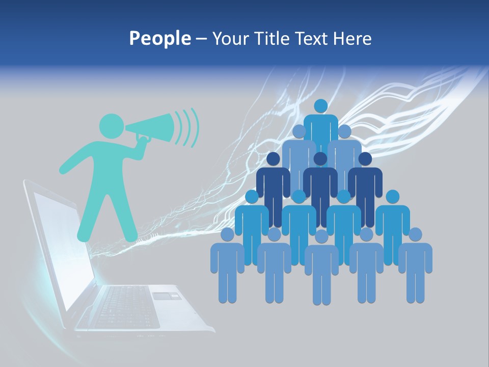 Laptop PowerPoint Template