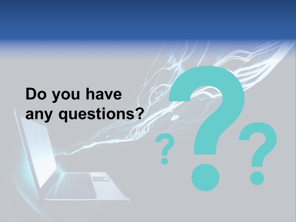 Laptop PowerPoint Template