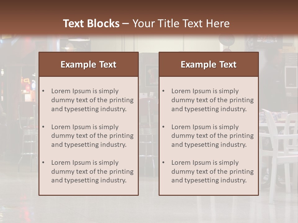 Rosecoco Bean On White Background PowerPoint Template