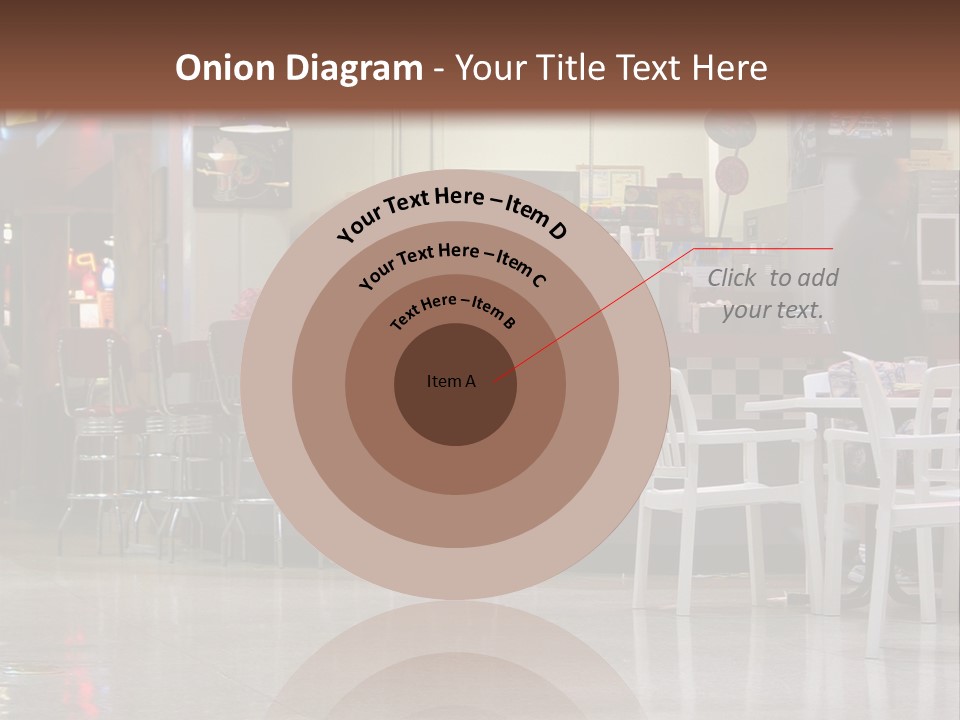 Rosecoco Bean On White Background PowerPoint Template