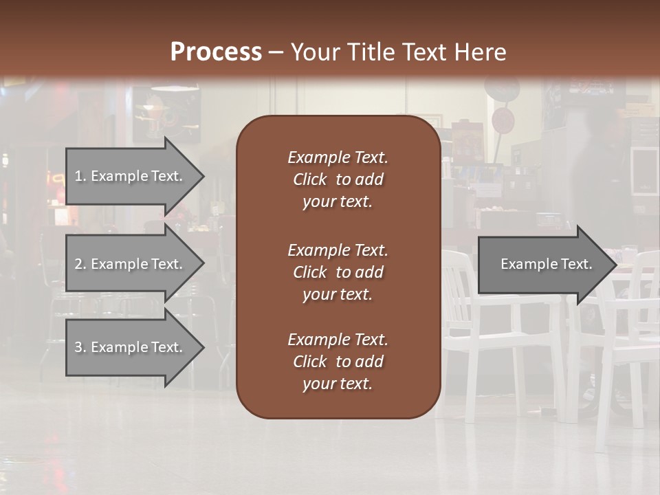 Rosecoco Bean On White Background PowerPoint Template