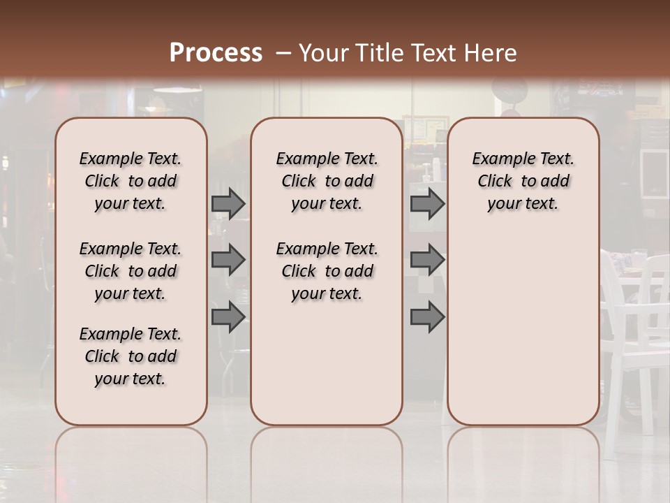 Rosecoco Bean On White Background PowerPoint Template