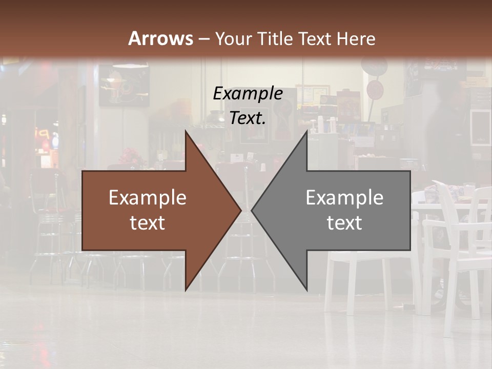 Rosecoco Bean On White Background PowerPoint Template