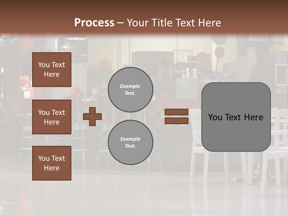 Rosecoco Bean On White Background PowerPoint Template