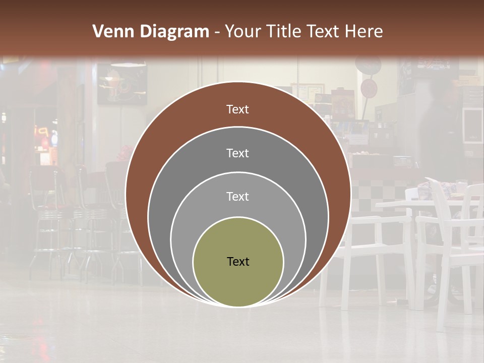 Rosecoco Bean On White Background PowerPoint Template