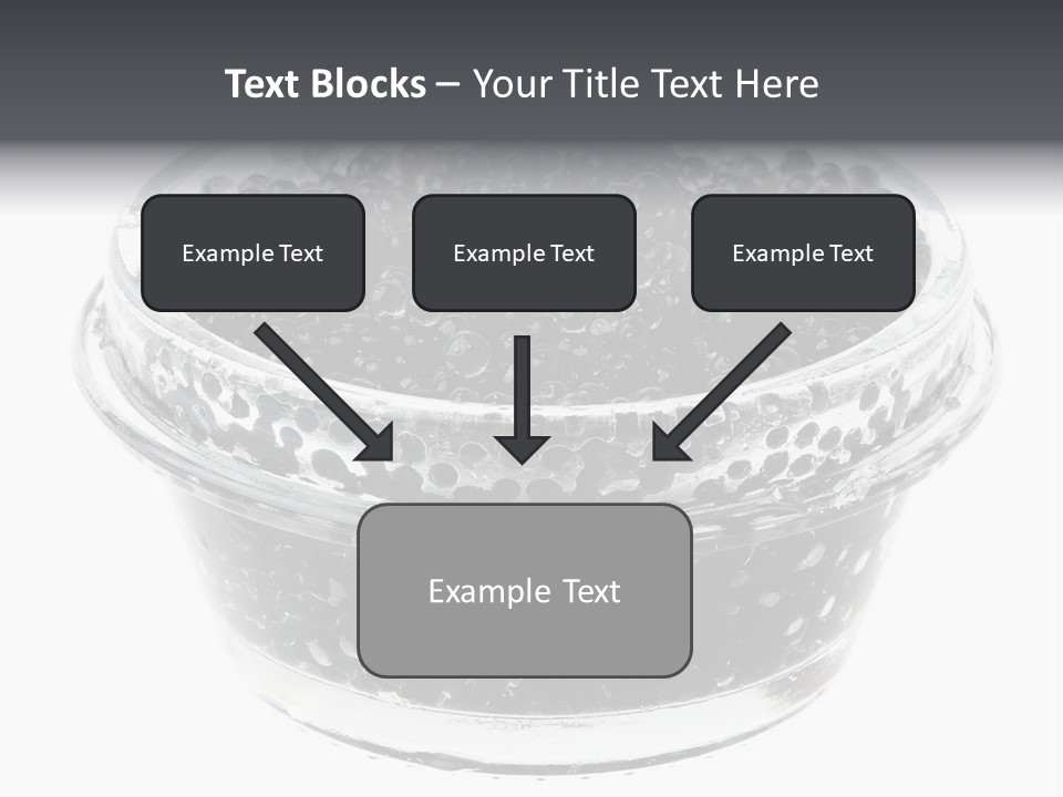 Black Caviar In A Glass Jar On A White Background PowerPoint Template