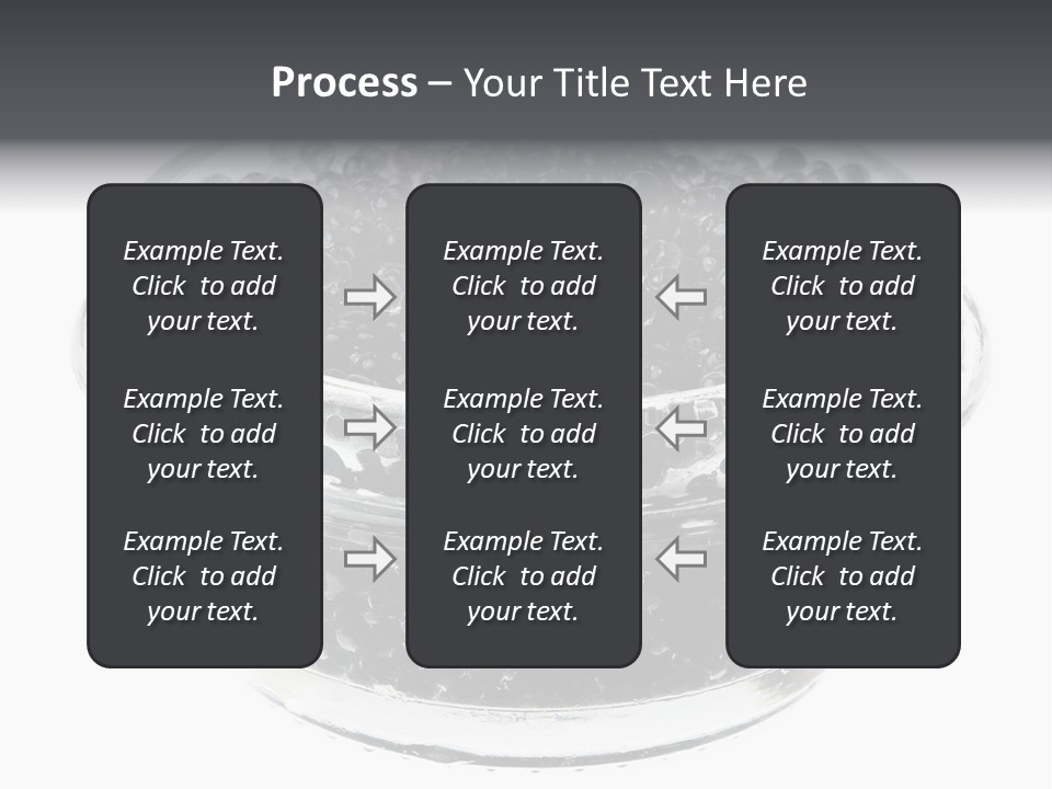 Black Caviar In A Glass Jar On A White Background PowerPoint Template