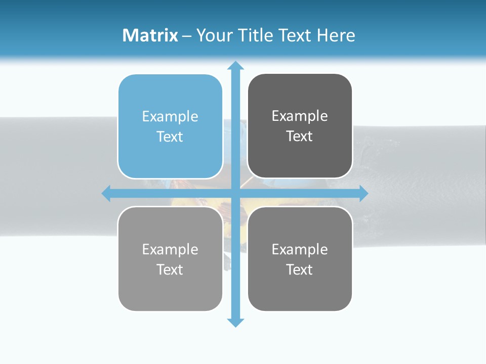 Macro Detail Of A Damaged Cable. PowerPoint Template