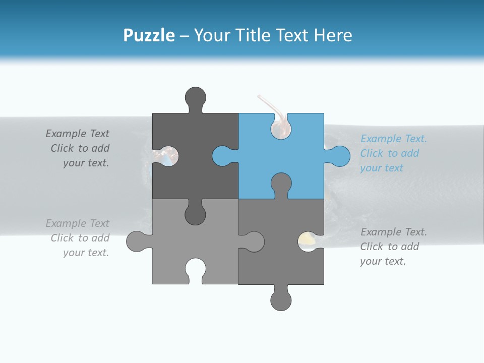 Macro Detail Of A Damaged Cable. PowerPoint Template