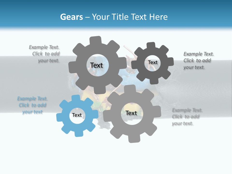 Macro Detail Of A Damaged Cable. PowerPoint Template