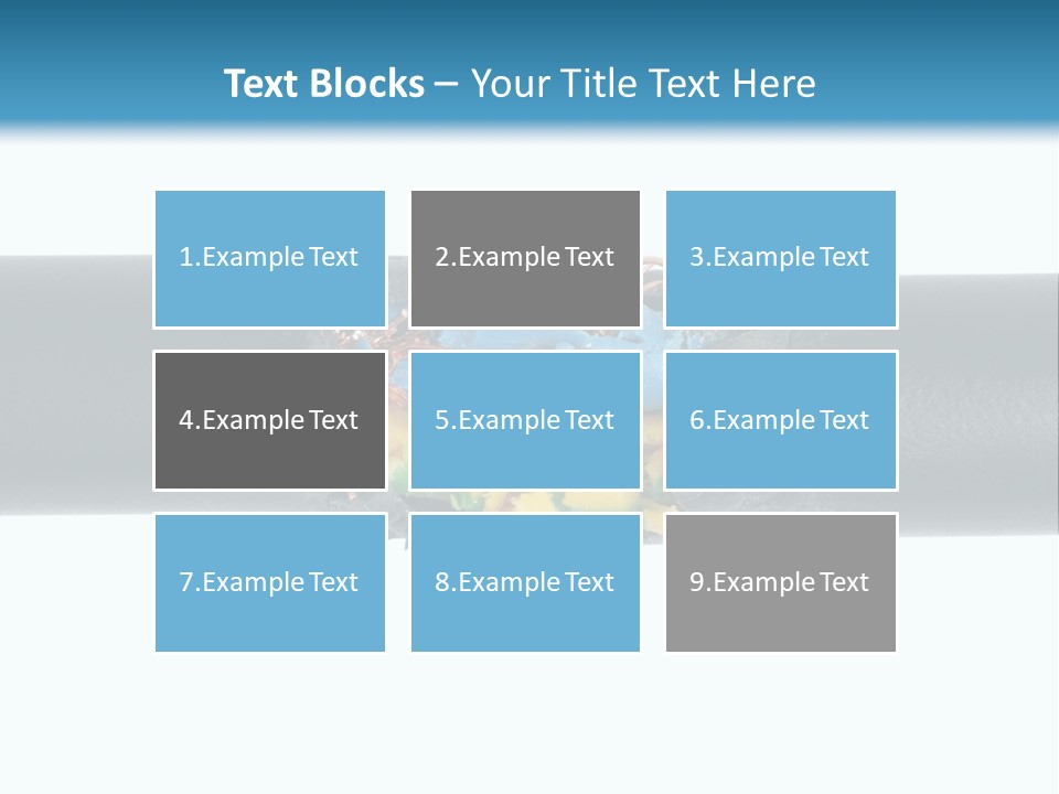 Macro Detail Of A Damaged Cable. PowerPoint Template