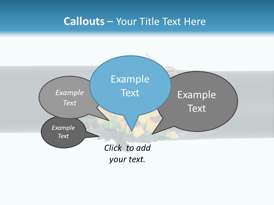 Macro Detail Of A Damaged Cable. PowerPoint Template