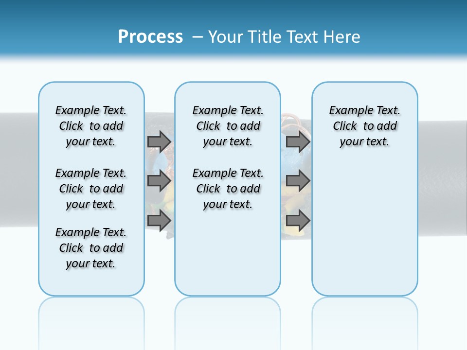 Macro Detail Of A Damaged Cable. PowerPoint Template