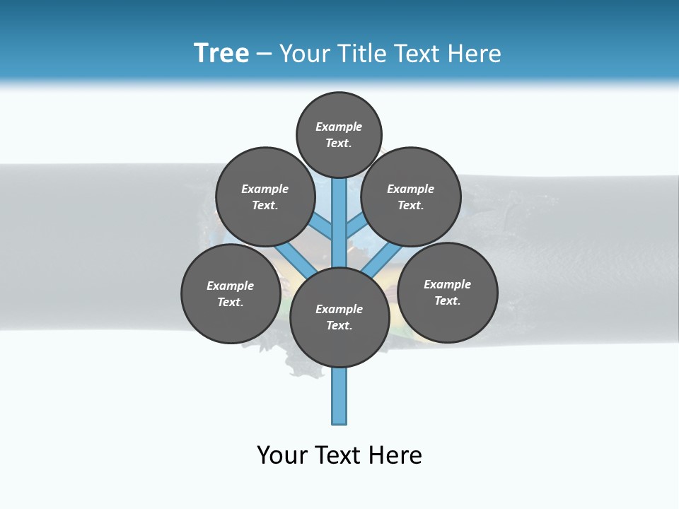Macro Detail Of A Damaged Cable. PowerPoint Template