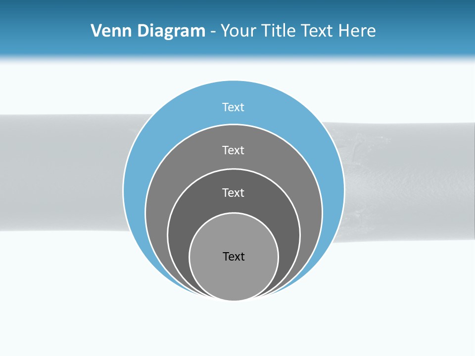 Macro Detail Of A Damaged Cable. PowerPoint Template