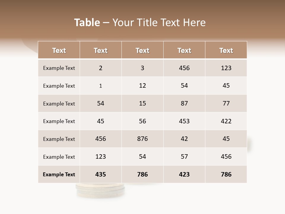A Person Stacking Coins In Front Of A White Background PowerPoint Template