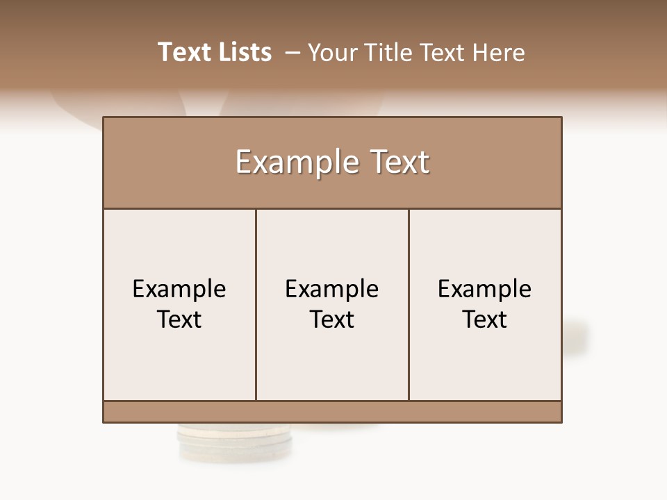 A Person Stacking Coins In Front Of A White Background PowerPoint Template