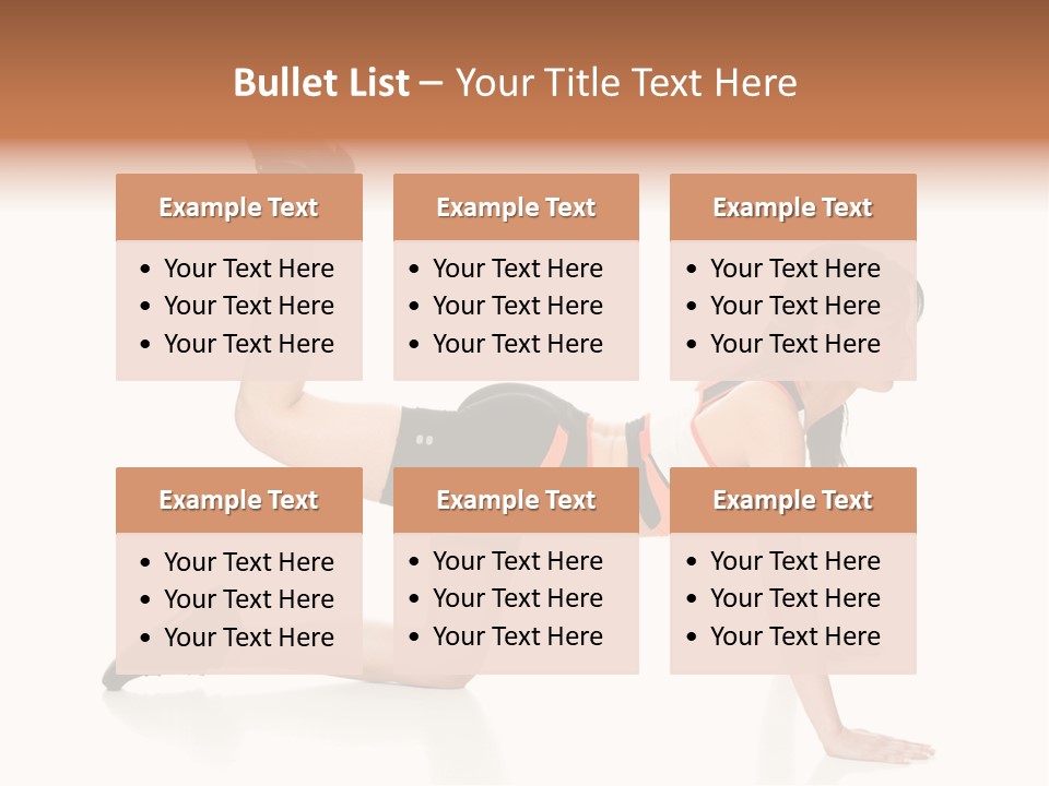 Silhouette Of Man Rowing Alone PowerPoint Template