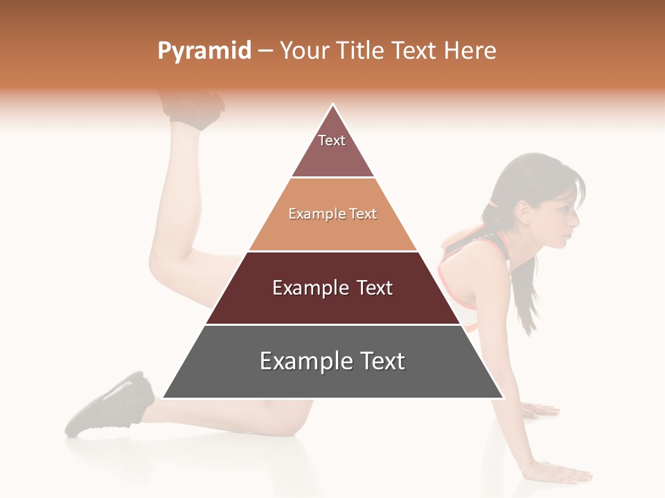 Silhouette Of Man Rowing Alone PowerPoint Template