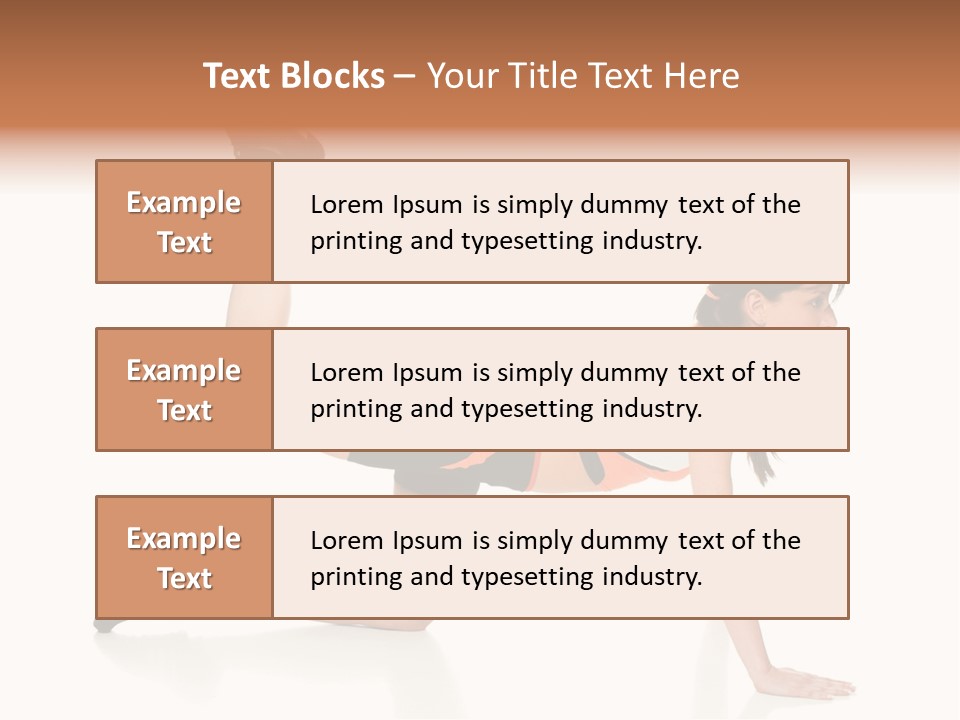 Silhouette Of Man Rowing Alone PowerPoint Template