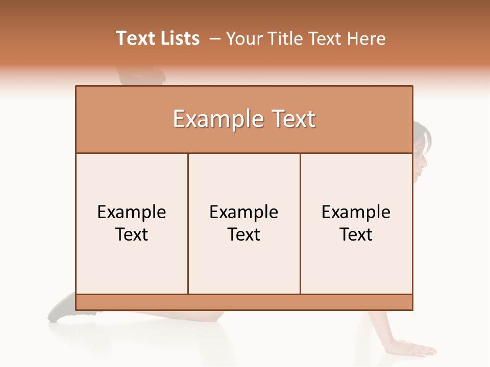 Silhouette Of Man Rowing Alone PowerPoint Template