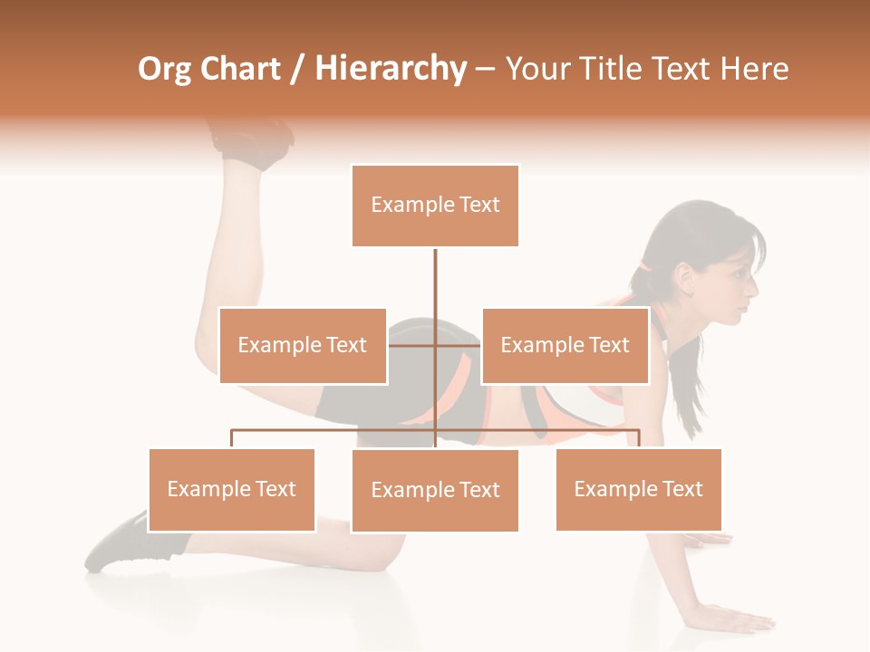 Silhouette Of Man Rowing Alone PowerPoint Template