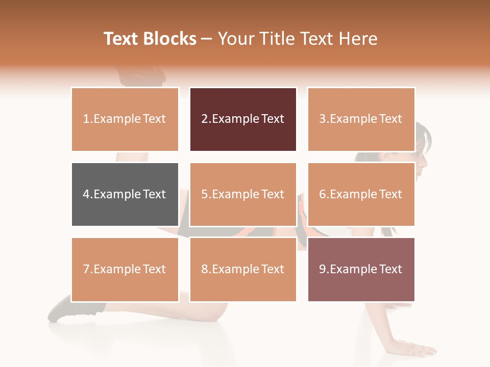 Silhouette Of Man Rowing Alone PowerPoint Template