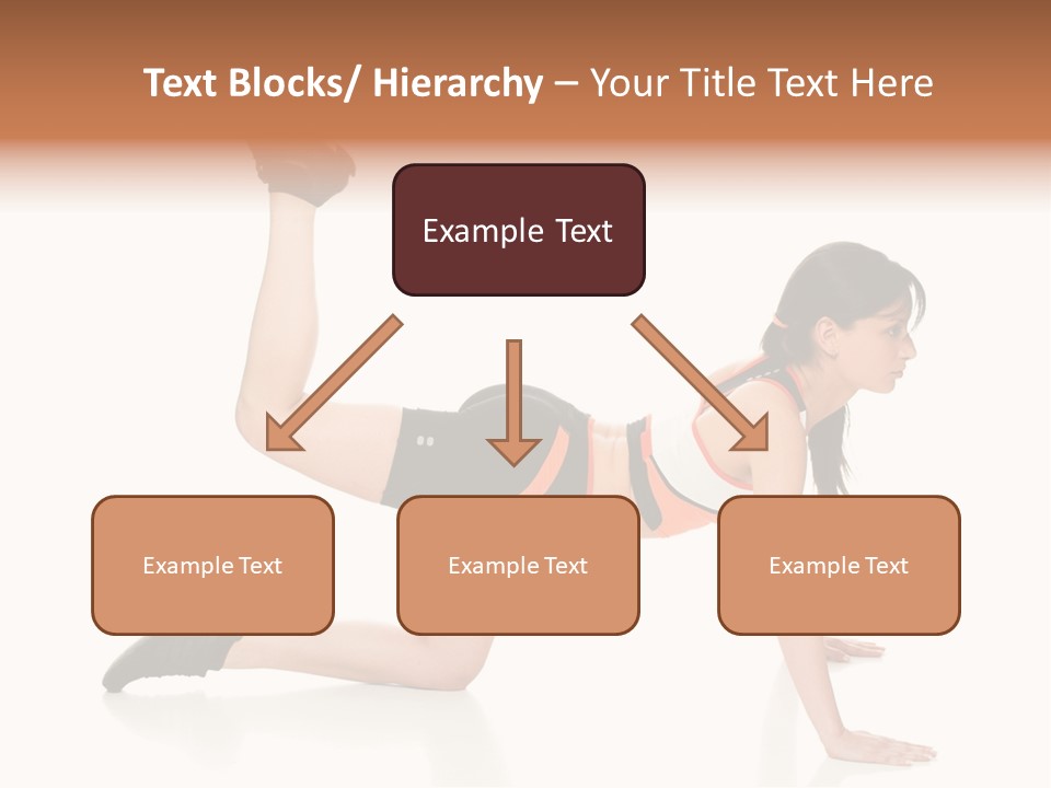 Silhouette Of Man Rowing Alone PowerPoint Template