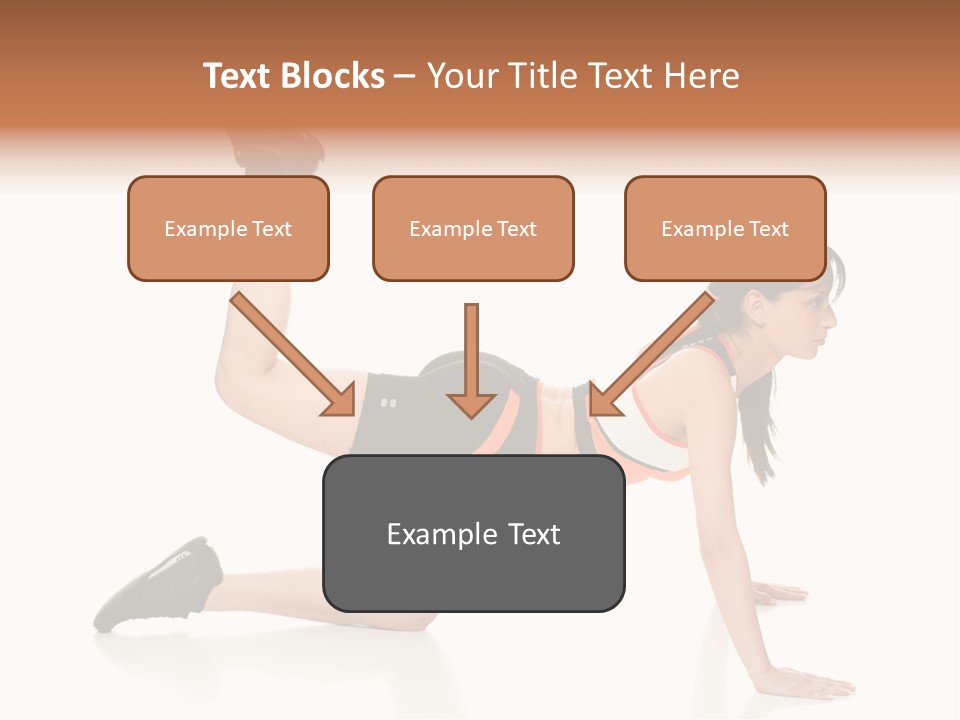 Silhouette Of Man Rowing Alone PowerPoint Template