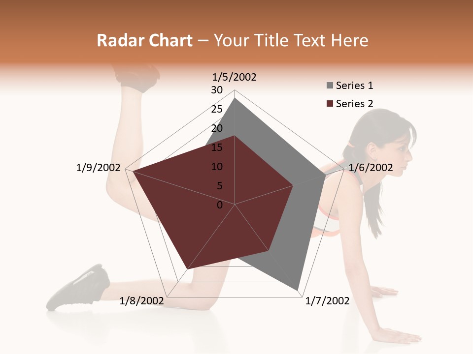 Silhouette Of Man Rowing Alone PowerPoint Template