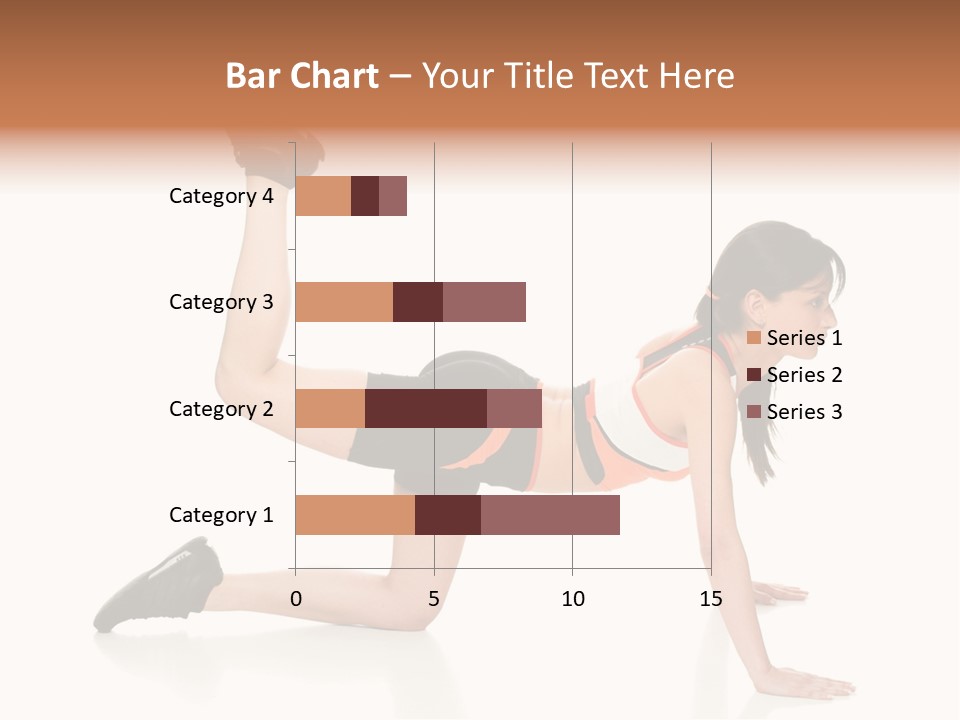 Silhouette Of Man Rowing Alone PowerPoint Template